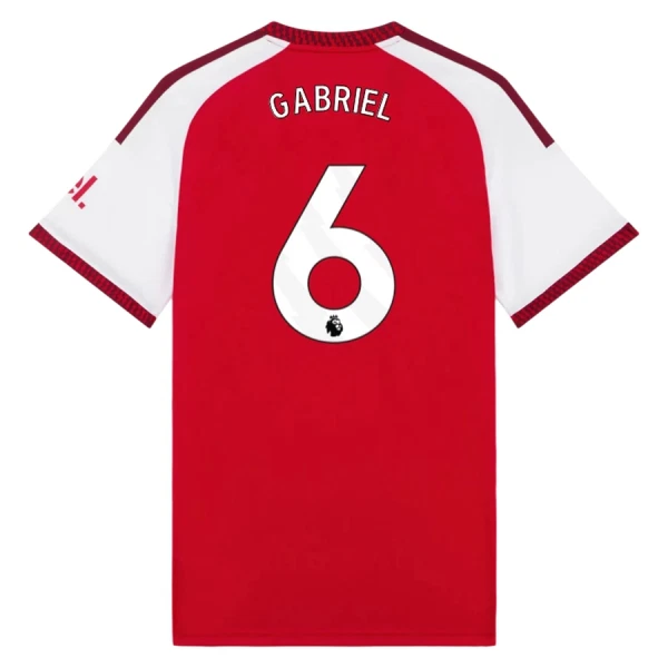 Arsenal Gabriel 6 Thuisshirt 26/27 Arsenal Gabriel 6 Thuisshirt 26/27