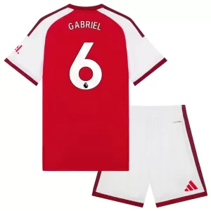Arsenal Gabriel 6 Thuistenue Kinderen 26/27