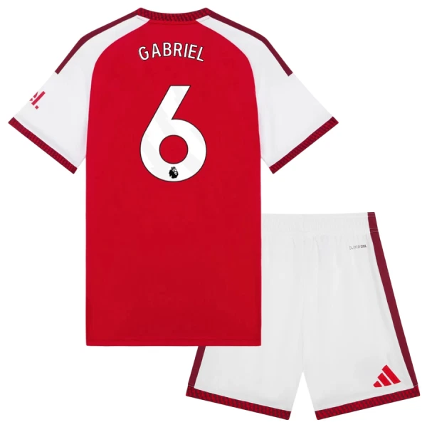 Arsenal Gabriel 6 Thuistenue Kinderen 26/27 Arsenal Gabriel 6 Thuistenue Kinderen 26/27