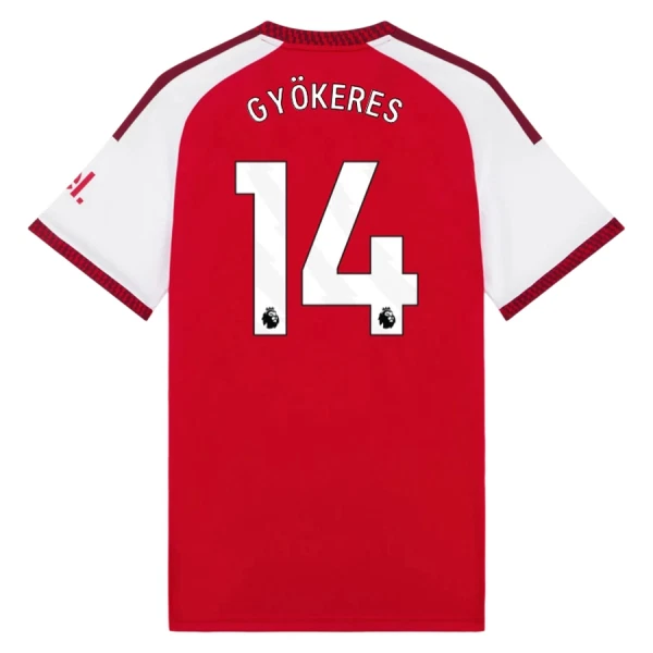Arsenal Gyokeres 14 Thuisshirt 26/27 Arsenal Gyokeres 14 Thuisshirt 26/27