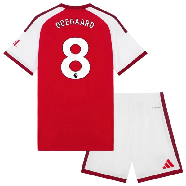 Arsenal Martin Ødegaard 8 Thuistenue Kinderen 26/27