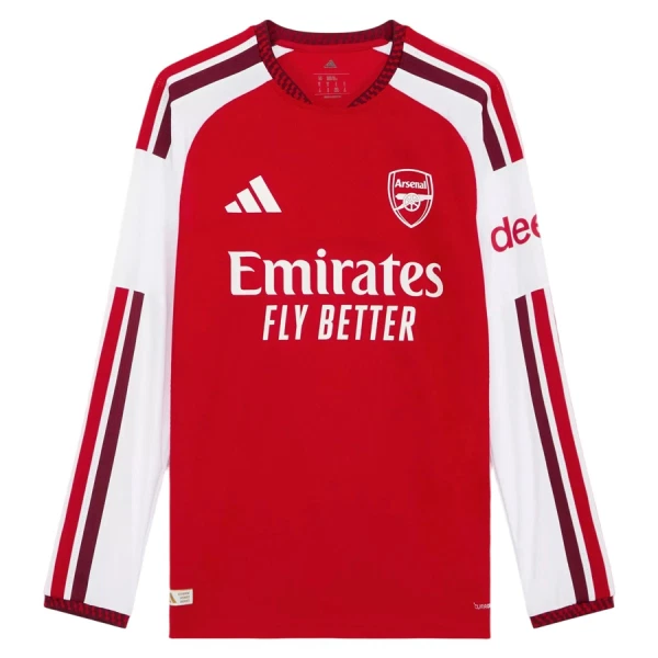 Arsenal Thuisshirt 26/27 Lange Mouwen Arsenal Thuisshirt 26/27 Lange Mouwen