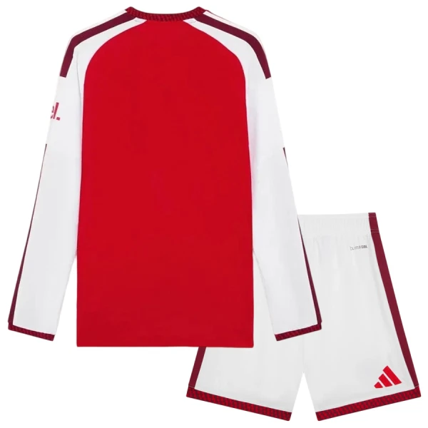 Arsenal Thuistenue Kinderen 26/27 Lange Mouwen