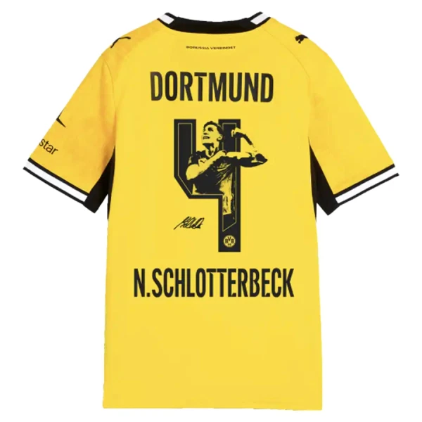 Borussia Dortmund Nico Schlotterbeck 4 Thuisshirt 26/27 Speciaal