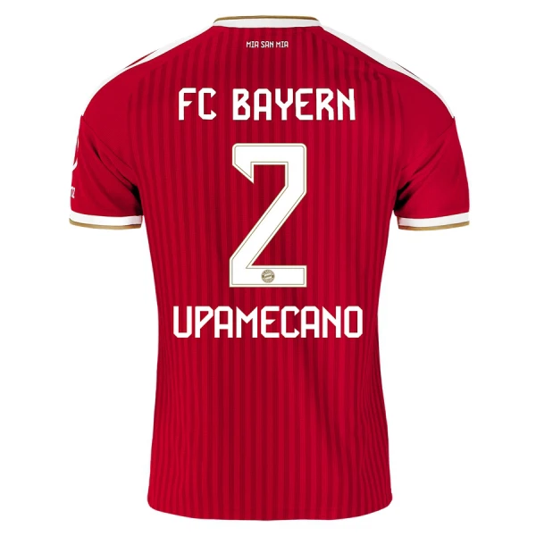 FC Bayern München Dayot Upamecano 2 Thuisshirt 26/27 FC Bayern München Dayot Upamecano 2 Thuisshirt 26/27