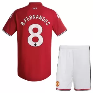 Manchester United Bruno Fernandes 8 Thuistenue Kinderen 26/27