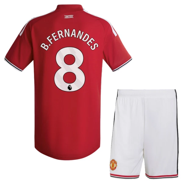 Manchester United Bruno Fernandes 8 Thuistenue Kinderen 26/27 Manchester United Bruno Fernandes 8 Thuistenue Kinderen 26/27