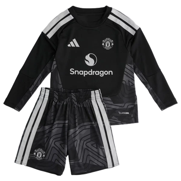Manchester United Doelman Thuistenue Kinderen 26/27 Lange Mouwen Manchester United Doelman Thuistenue Kinderen 26/27 Lange Mouwen