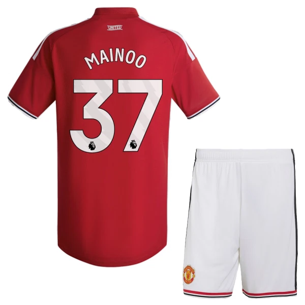 Manchester United Mainoo 37 Thuistenue Kinderen 26/27