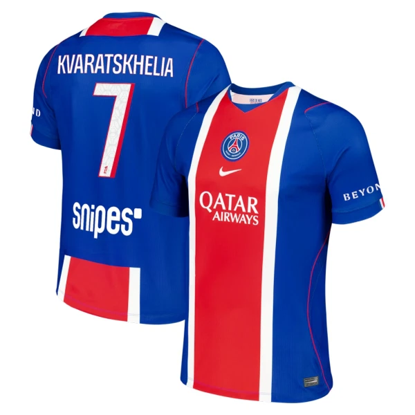Paris Saint-Germain Kvaratskhelia 7 Thuisshirt 26/27