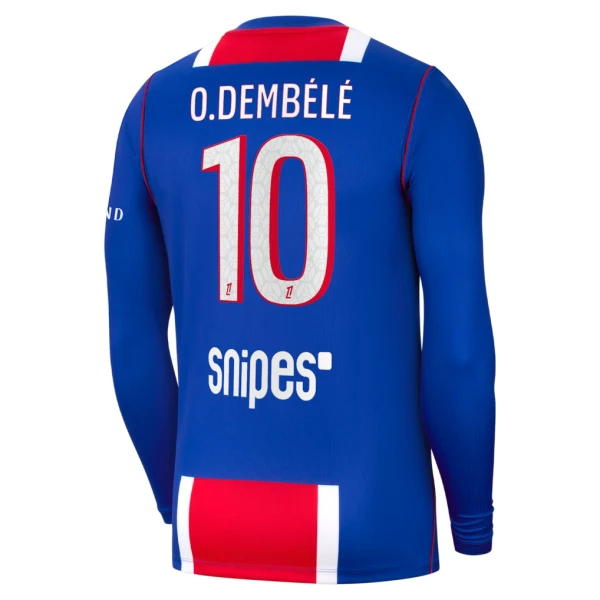 Paris Saint-Germain Ousmane Dembélé 10 Thuisshirt 26/27 Lange Mouwen