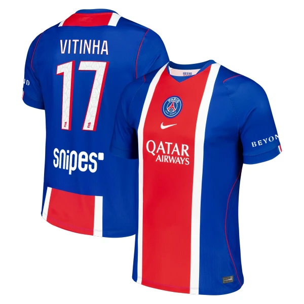 Paris Saint-Germain Vitinha 17 Thuisshirt 26/27
