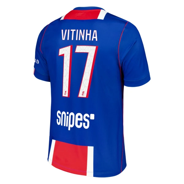 Paris Saint-Germain Vitinha 17 Thuisshirt 26/27
