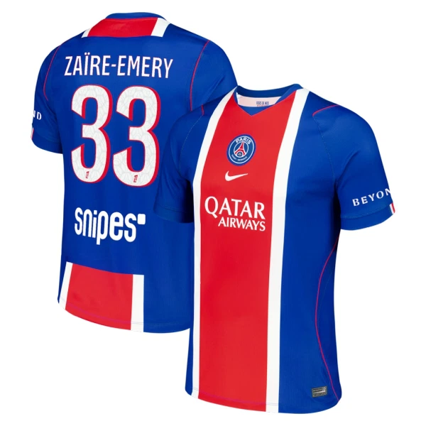 Paris Saint-Germain Zaire Emery 33 Thuisshirt 26/27