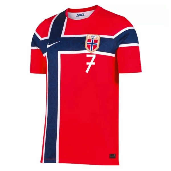 Noorwegen Sorloth 7 Thuisshirt WK 2026