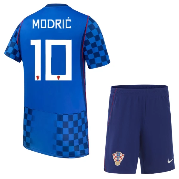 Kroatië Luka Modric 10 Uittenue Kinderen WK 2026