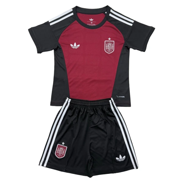 Spanje Doelman Tenue Kinderen WK 2026 Rood Spanje Doelman Tenue Kinderen WK 2026 Rood