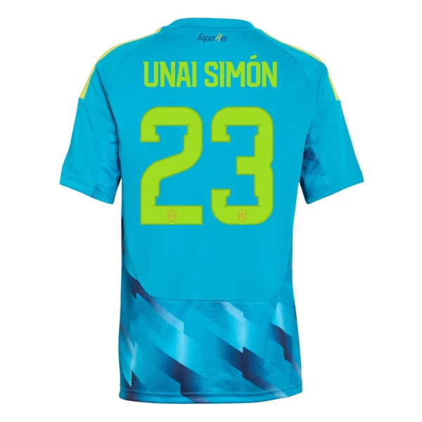 Spanje Unai Simon 23 Doelman Shirt WK 2026 Spanje Unai Simon 23 Doelman Shirt WK 2026
