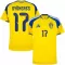 Zweden Gyokeres 17 Thuisshirt WK 2026