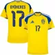 Zweden Gyokeres 17 Thuisshirt WK 2026 Zweden Gyokeres 17 Thuisshirt WK 2026