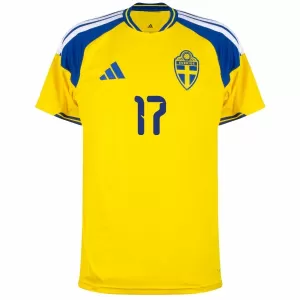 Zweden Gyokeres 17 Thuisshirt WK 2026