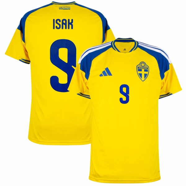 Zweden Isak 9 Thuisshirt WK 2026
