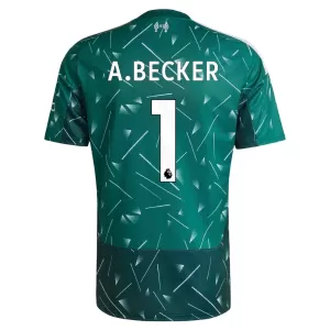 Liverpool Alisson Becker 1 Doelman Thuisshirt 26/27 Groente