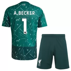 Liverpool Alisson Becker 1 Doelman Thuistenue Kinderen 26/27 Groente