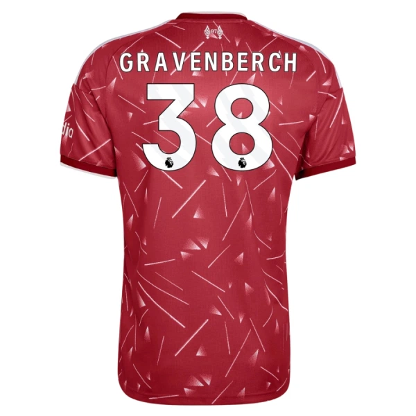 Liverpool Gravenberch 38 Thuisshirt 26/27 Liverpool Gravenberch 38 Thuisshirt 26/27