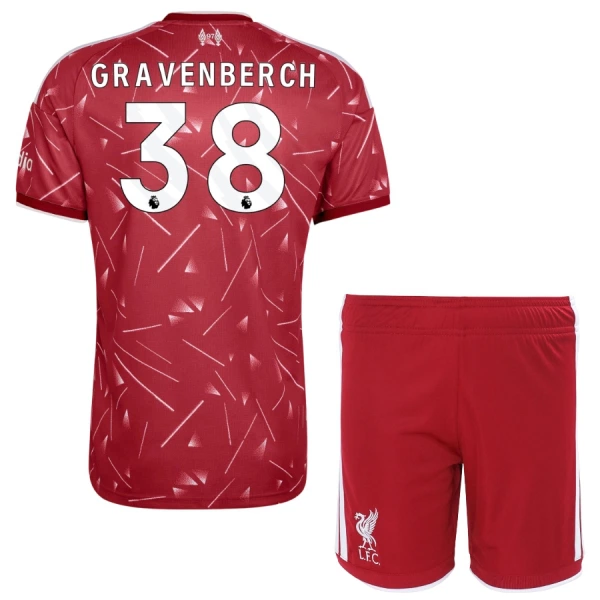 Liverpool Gravenberch 38 Thuistenue Kinderen 26/27 Liverpool Gravenberch 38 Thuistenue Kinderen 26/27