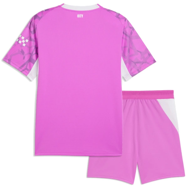 Manchester City Doelman Uittenue Kinderen 26/27 Roze