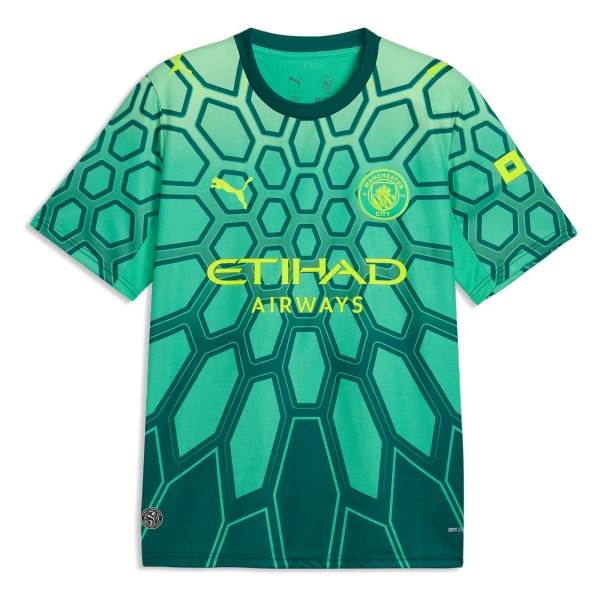 Manchester City Gianluigi Donnarumma 25 Doelman Thuisshirt 26/27 Groente