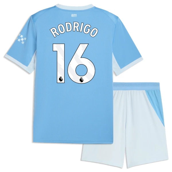 Manchester City Rodrigo Hernández 16 Thuistenue Kinderen 26/27 Manchester City Rodrigo Hernández 16 Thuistenue Kinderen 26/27