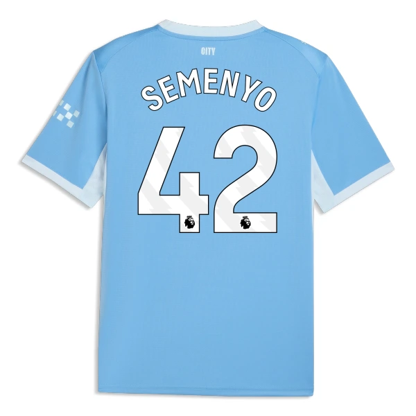 Manchester City Semenyo 42 Thuisshirt 26/27 Manchester City Semenyo 42 Thuisshirt 26/27