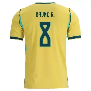 Brazilië Bruno Guimaraes 8 Thuisshirt WK 2026