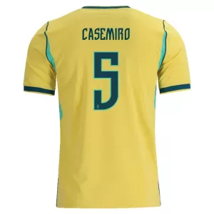 Brazilië Casemiro 5 Thuisshirt WK 2026