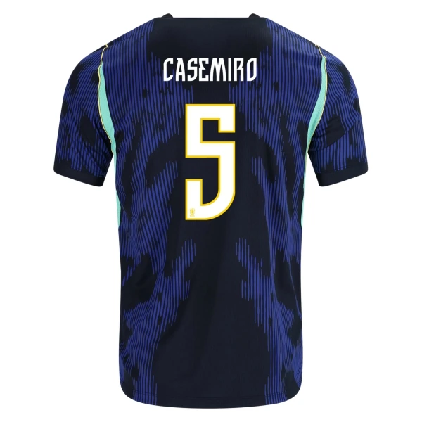 Brazilië Casemiro 5 Uitshirt WK 2026 Brazilië Casemiro 5 Uitshirt WK 2026