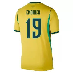 Brazilië Endrick 19 Thuisshirt WK 2026