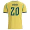 Brazilië Estevao 20 Thuisshirt WK 2026