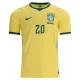Brazilië Estevao 20 Thuisshirt WK 2026