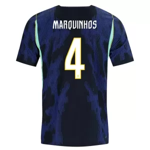 Brazilië Marquinhos 4 Uitshirt WK 2026