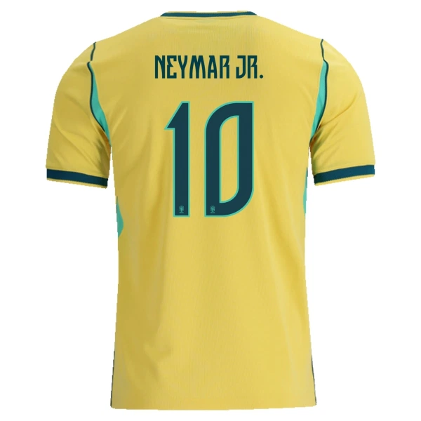 Brazilië Neymar JR 10 Thuisshirt WK 2026 Brazilië Neymar JR 10 Thuisshirt WK 2026