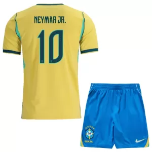 Brazilië Neymar JR 10 Thuistenue Kinderen WK 2026