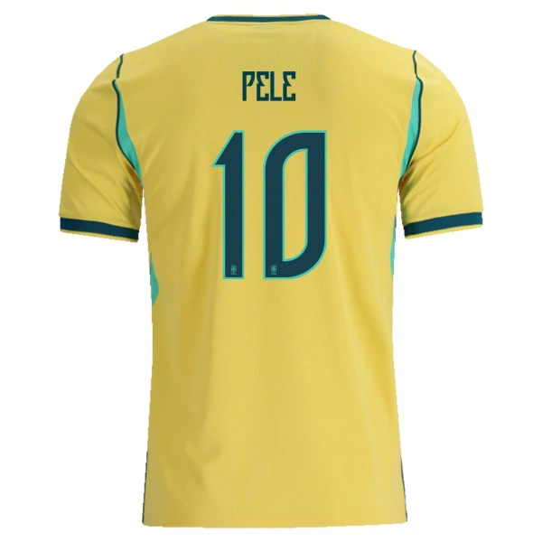 Brazilië Pele 10 Thuistenue Kinderen WK 2026
