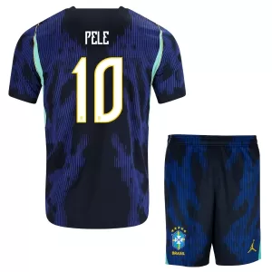 Brazilië Pele 10 Uittenue Kinderen WK 2026