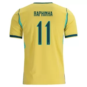 Brazilië Raphinha 11 Thuisshirt WK 2026