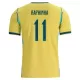 Brazilië Raphinha 11 Thuisshirt WK 2026 Brazilië Raphinha 11 Thuisshirt WK 2026