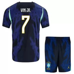 Brazilië Vinicius Junior 7 Uittenue Kinderen WK 2026