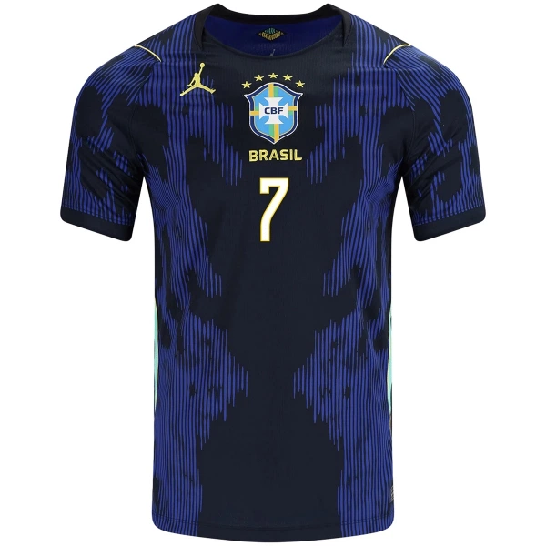 Brazilië Vinicius Junior 7 Uittenue Kinderen WK 2026