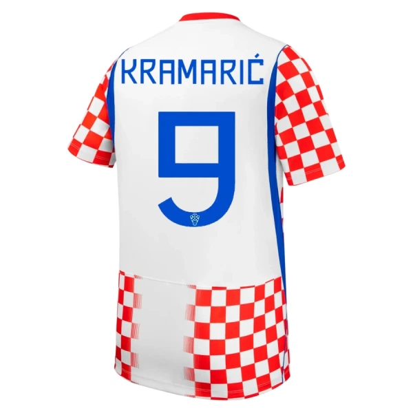 Kroatië Kramaric 9 Thuisshirt WK 2026 Kroatië Kramaric 9 Thuisshirt WK 2026
